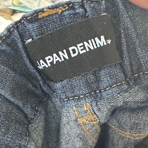Japan Denim relaxed wide pants